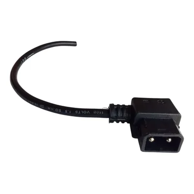 E-Trendo 31cm D-Type Male 2Pin Charging Socket for Okinawa E-Scooter E-Bike D-Type-Male-Charging-Socket