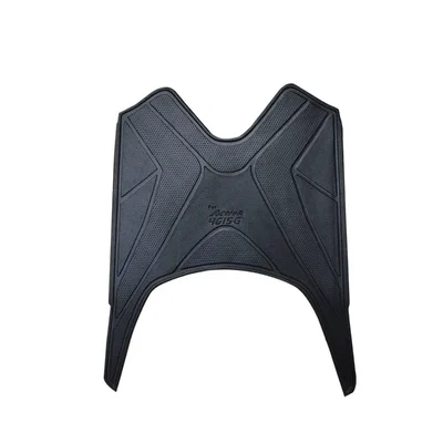 E-Trendo 42x47x0.5cm Anti Skid Rubber Foot Mat for Electric Scooty Two Wheeler Foot Mat Two Wheeler