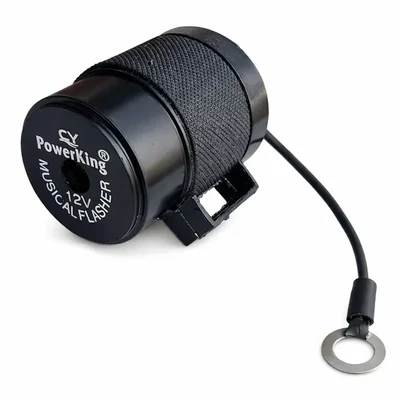 E-Trendo 5x4x4cm 12V 3-Pin Indicator Flasher Buzzer EV Scooter Musical 1103