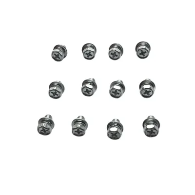 E-Trendo M3 11x7x7mm Stainless Steel Battery Terminal Screws 12Pc Lead Acid Graphene Battery-Screws