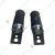 E-Trendo Round Rear Footrest Left Right Pair Black for E-Scooter Scooty Round-Footrest-Black-Pair