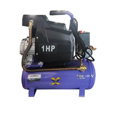 Euromax 10 Litres Air Compressor With 1 HP Copper Motor, 116 psi Max. Pressure  (EMC-10L)