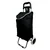 Everbest 38 Liters Shopping Trolley Bag with 2 Wheels (Black)