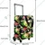 Everbest Foldable Collapsible Shopping Trolley Tote Bag on Wheels (Flower)