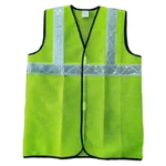 EVION 1500-2 Pack of 10 Green Reflective Safety Vest, 2 inch Reflective Tape