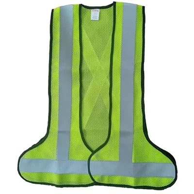EVION 1700 Green Reflective Safety Jacket With 3 Side Open