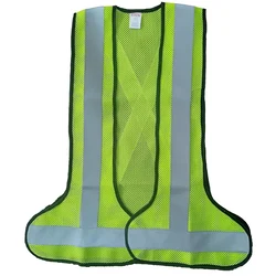 EVION 1700 Green Reflective Safety Jacket With 3 Side Open