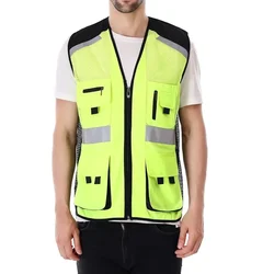 EVION 24258 Green Reflective Safety Jacket(Size-L)