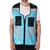 EVION 34155 Biker's Reflective Safety Jacket (Sky Blue)(Size-S)