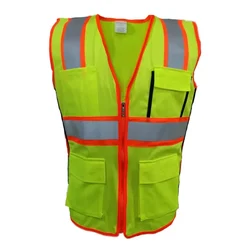 EVION 3500 Green Reflective Safety Jacket(Size-M)