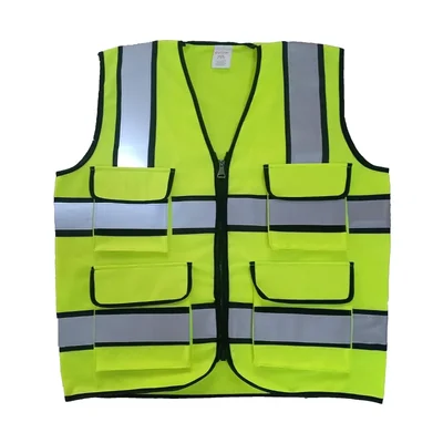 EVION 43951 Green Reflective Safety Jacket