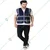 EVION ES-024 Navy Blue Reflective Safety Jacket(Size-S)