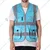 EVION ES-024 Sky Blue Reflective Safety Jacket(Size-S)