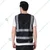 EVION ES-024 Black Reflective Safety Jacket