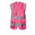 EVION ES-024 Pink Reflective Safety Jacket(Size-S)