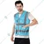 EVION ES-024 Sky Blue Reflective Safety Jacket(Size-S)