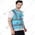 EVION ES-024 Sky Blue Reflective Safety Jacket(Size-S)