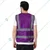 EVION ES-024 Violet Reflective Safety Jacket(Size-S)