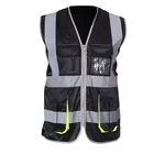 EVION ES-024 Black Reflective Safety Jacket