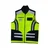 EVION ES-031 Green & Black Reflective Safety Jacket(Size-M)