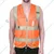 EVION ES-032B Orange Reflective Safety Jacket(Size-S)