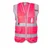 EVION ES-032B Pink Reflective Safety Jacket(Size-S)