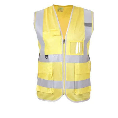 EVION ES-032B Yellow Reflective Safety Jacket(Size-S)