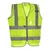 EVION ES-032 High Visibility Green Reflective Vest(Size-S)