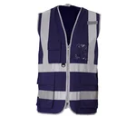 EVION ES-032 High Visibility Navy Blue Reflective Vest