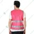 EVION ES-032 High Visibility Pink Reflective Vest(Size-S)