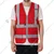 EVION ES-032 High Visibility Red Reflective Vest(Size-S)
