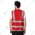 EVION ES-032 High Visibility Red Reflective Vest(Size-S)
