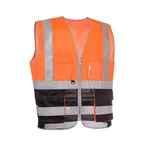 EVION ES-032 High Visibility Reflective Vest, With Walkie Talkie Holder, 3 Box Pockets & 1 ID Card Pocket
