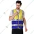 EVION ES-032 High Visibility Yellow & Royal Blue Reflective Vest(Size-S)