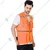 EVION ES-036 Orange Reflective Safety Jacket(Size-S)