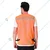 EVION ES-036 Orange Reflective Safety Jacket(Size-S)