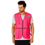 EVION ES-036 Pink Reflective Safety Jacket