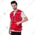EVION ES-036 Red Reflective Safety Jacket(Size-S)