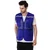 EVION ES-036 Royal Blue Reflective Safety Jacket(Size-S)