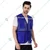EVION ES-036 Royal Blue Reflective Safety Jacket(Size-S)