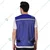 EVION ES-036 Royal Blue Reflective Safety Jacket(Size-S)