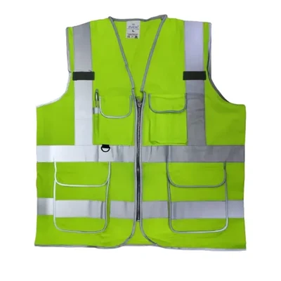 EVION ES-052 Green Reflective Safety Jacket