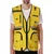 EVION ES 065 Yellow Unisex Reflective Safety Jacket(Size-S)