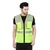 EVION ES-072 B Green Polyester Reflective Safety Jacket(Size-S)