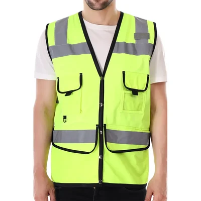 EVION ES-072 Green Reflective Safety Jacket