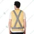 EVION ES-1100 Yellow Reflective Safety Jacket - Pack of 10