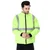 EVION ES-1101 WJ Woolen Reflective Safety Jacket (Green)(Size-M)