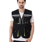 EVION ES-16200 Customized Reflective Safety Jacket (Black)