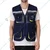 EVION ES-16200 Customized Reflective Safety Jacket (Navy Blue)(Size-S)