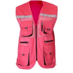 EVION ES-16200 Customized Reflective Safety Jacket (Pink)